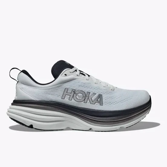 Hoka One One Men’s Bondi 8 White/Black 3 Hoka One One Men’s Bondi 8 White/Black