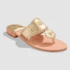 Jack Rogers Women’s Jacks Flat Sandal Platinum