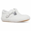 Keds Kid’s Daphne White Leather -Lauries Shoes Store Keds Kids Daphne White Leather
