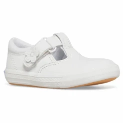 Keds Kid’s Daphne White Leather