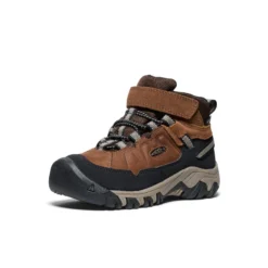 Keen Little Kid’s Targhee IV Waterproof Hiker Bison/Brindle