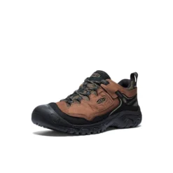 Keen Men’s Targhee IV Waterproof Hiking Shoe Bison/Black