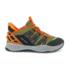 Kizik Little Kid’s Truckee Olive Green/Orange -Lauries Shoes Store Kizik Little Kids Truckee Olive GreenOrange