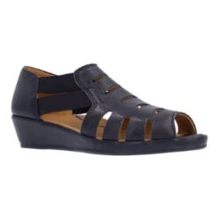 L’Amour Des Pieds Women’s Bayla Sandal Black Lamba