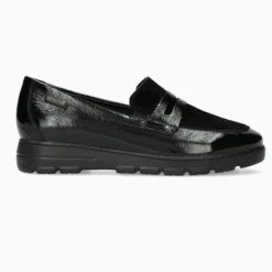 Mephisto Women’s Carima Moccasin Black Patent
