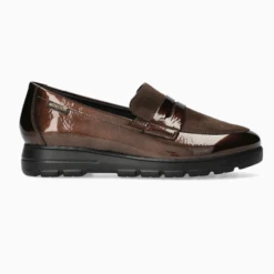 Mephisto Women’s Carima Moccasin Bronze Patent