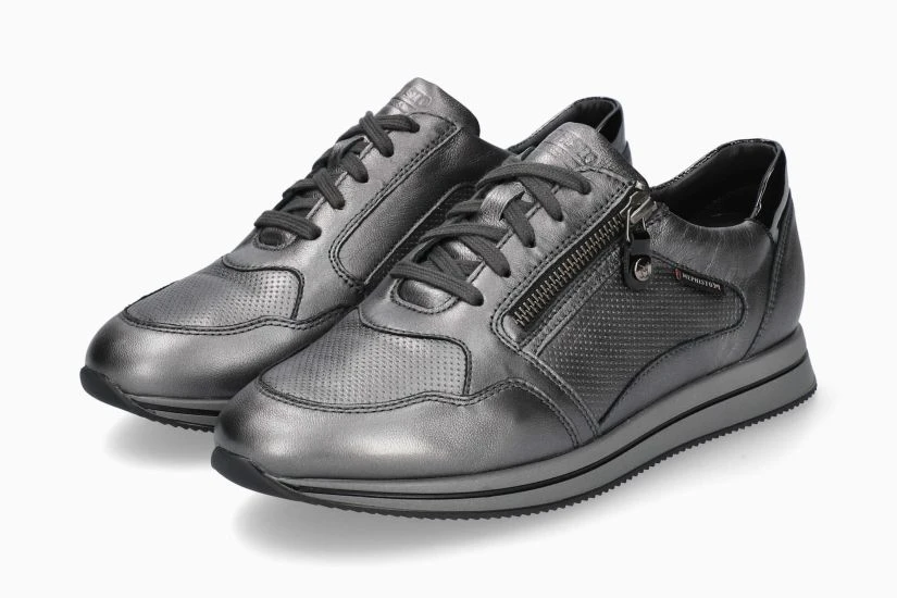 Mephisto Women’s Leenie Sneaker Grey 4 Mephisto Women’s Leenie Sneaker Grey - Image 2