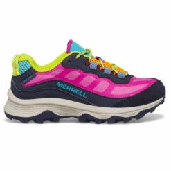 Merrell Big Kid’s Moab Speed Low Waterproof Navy/Multi