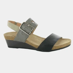 Naot Women’s Dynasty Wedge Black/Grey