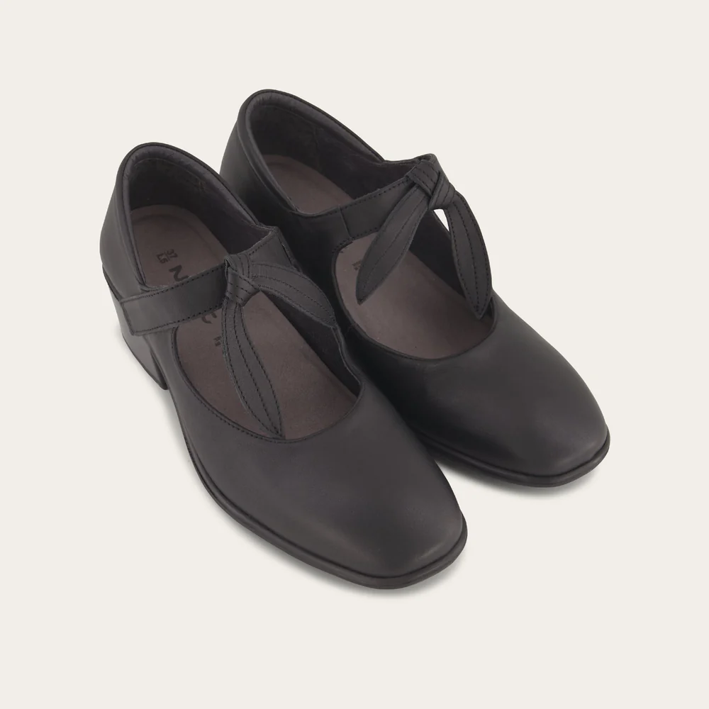 Naot Women’s Nobility Mary Jane Jet Black Leather 4 Naot Women’s Nobility Mary Jane Jet Black Leather - Image 2