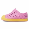 Native Kid’s Jefferson Sugarlite Slip-On Shoe Chillberry Pink/Pineapple Yellow -Lauries Shoes Store Native Kids Jefferson Sugarlite Slip On Shoe Chillberry PinkPineapple Yellow
