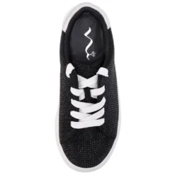 Nina Kid’s Gigee Sneaker Black -Lauries Shoes Store Nina Kids Gigee Sneaker Black 2