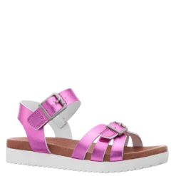 Nina Kid’s Lacey Sandal Dark Pink