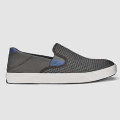 Olukai Men’s Lae’ahi Slip-On Sneaker Grey
