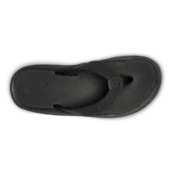 Olukai Men’s Ohana Beach Sandal Black