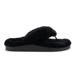 Olukai Women’s Kipe‘a Heu Slipper Sandal Black