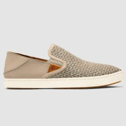 Olukai Women’s Pehuea Pa‘i Slip-On Sneaker Silt