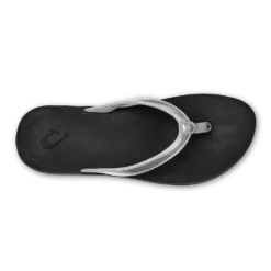 Olukai Women’s Puawe Sandal Silver/Black