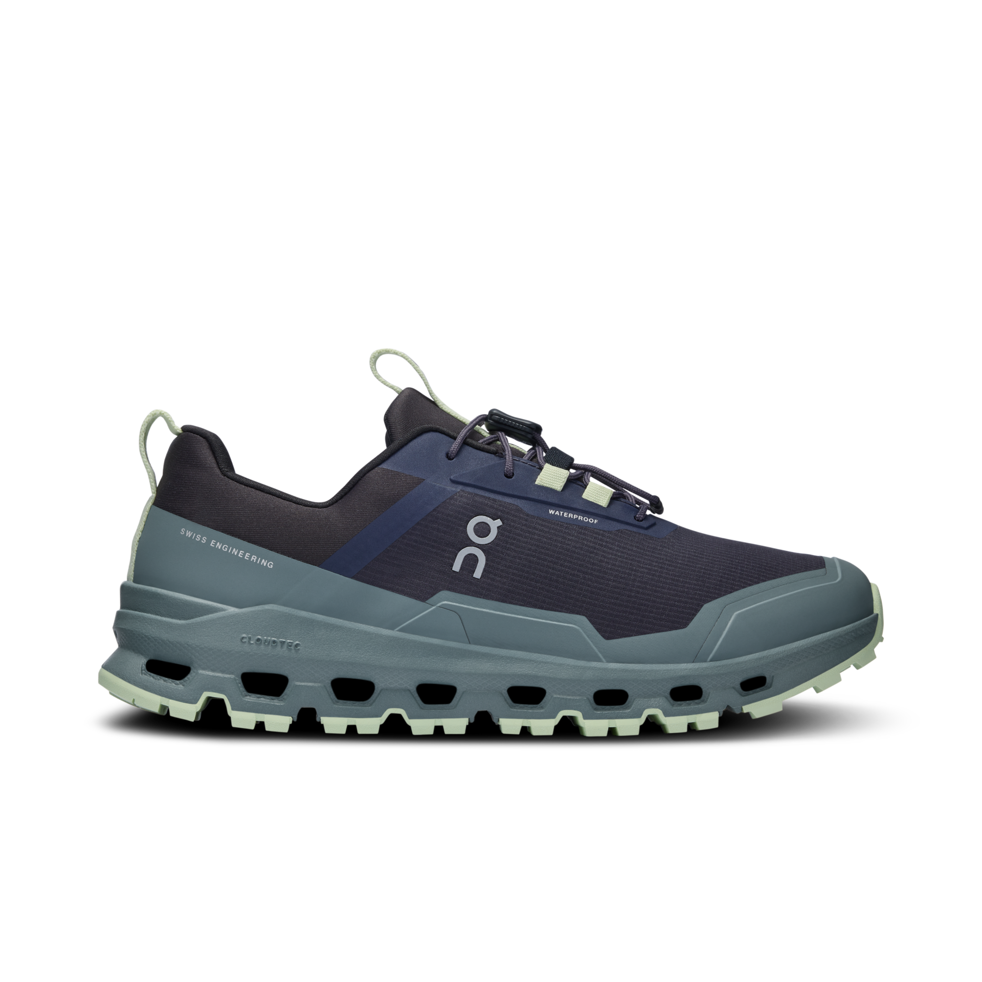 On Big Kid’s Cloudhero Waterproof Iron/Sea 3 On Big Kid’s Cloudhero Waterproof Iron/Sea