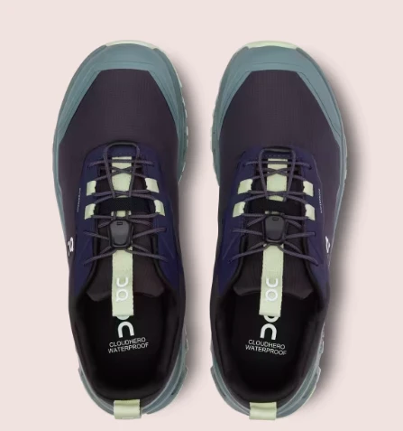 On Big Kid’s Cloudhero Waterproof Iron/Sea 4 On Big Kid’s Cloudhero Waterproof Iron/Sea - Image 2