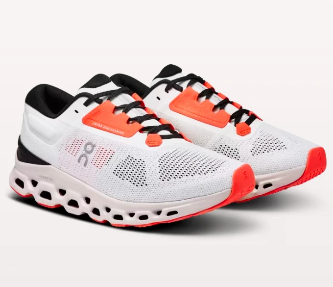 On Women’s Cloudstratus 3 Undyed-White/Sand 4 On Women’s Cloudstratus 3 Undyed-White/Sand - Image 2