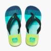 Reef Kid’s Ahi Sandal Aqua/Green -Lauries Shoes Store Reef Kids Ahi Sandal AquaGreen