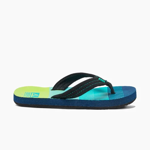 Reef Kid’s Ahi Sandal Aqua/Green 4 Reef Kid’s Ahi Sandal Aqua/Green - Image 2