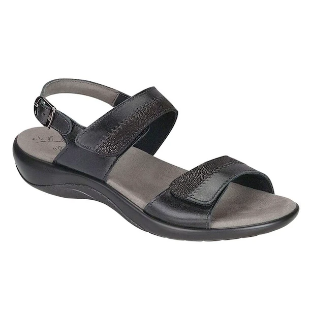 SAS Women’s Nudu Heel Strap Sandal Midnight 3 SAS Women’s Nudu Heel Strap Sandal Midnight