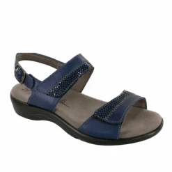 SAS Women’s Nudu Heel Strap Sandal Navy