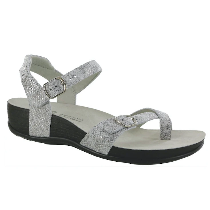 SAS Women’s Pampa Toe Loop Sandal Plata 3 SAS Women’s Pampa Toe Loop Sandal Plata