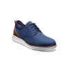 Samuel Hubbard Men’s Rafael Lace-Up Navy Nubuck -Lauries Shoes Store Samuel Hubbard Mens Rafael Lace Up Navy Nubuck