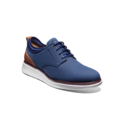 Samuel Hubbard Men’s Rafael Lace-Up Navy Nubuck
