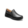 Samuel Hubbard Women’s Featherlight Marine Slip-On Black Leather -Lauries Shoes Store Samuel Hubbard Womens Featherlight Marine Slip On Black Leather