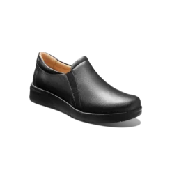 Samuel Hubbard Women’s Featherlight Marine Slip-On Black Leather
