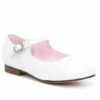 Nina Bonnett White Leather Big Kid’s -Lauries Shoes Store Screen Shot 2019 04 15 at 8.50.30 PM 1