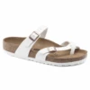 Birkenstock Women’s Mayari White Birko-Flor