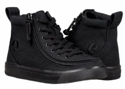 Billy Kid’s Classic Lace Heights Black Canvas -Lauries Shoes Store Screen Shot 2020 03 15 at 5.13.21 PM