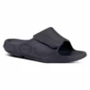 OOfos OOahh Sport Flex Sandal Black Matte