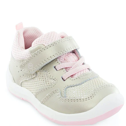 Stride Rite Kid’s SRtech Winslow Sneaker Champagne/Light Pink 3 Stride Rite Kid’s SRtech Winslow Sneaker Champagne/Light Pink