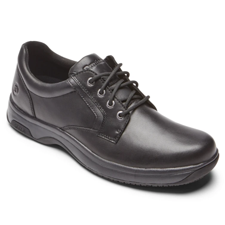 Dunham Men’s 8000 Service Plain Toe Oxford Black 3 Dunham Men’s 8000 Service Plain Toe Oxford Black