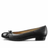 Ara Women’s Belinda Flat Black Leather