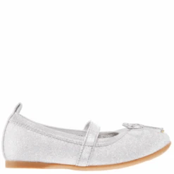 Nina Toddler’s Esther Ballet Flat Silver