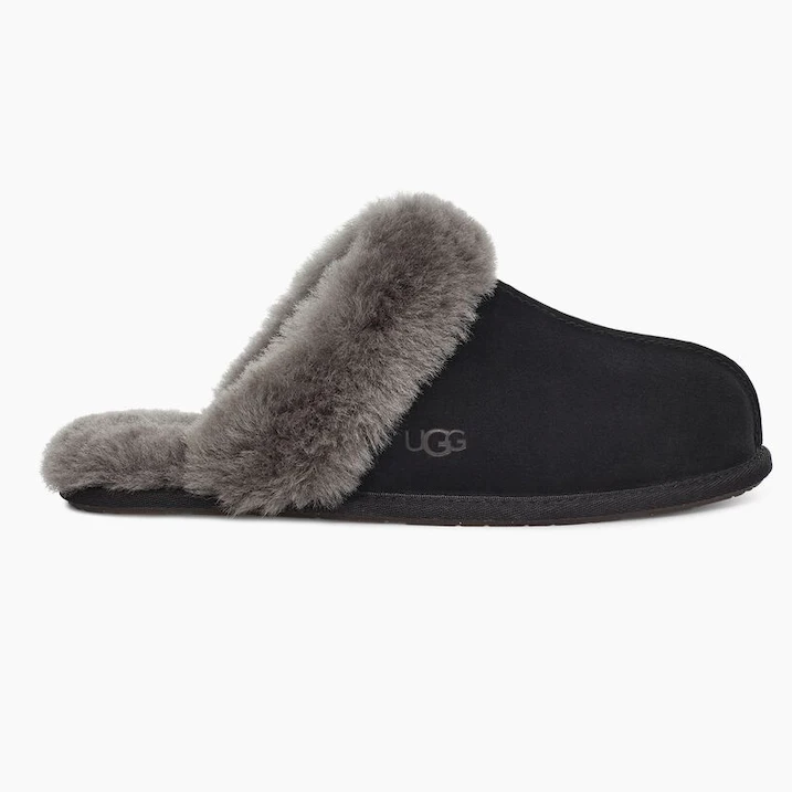 UGG Women’s Scuffette II House Slipper Black/Grey 3 UGG Women’s Scuffette II House Slipper Black/Grey