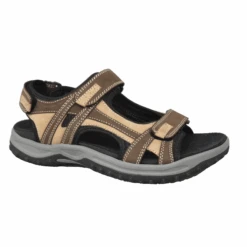 Drew Men’s Warren Sandal Brown/Tan