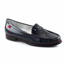 Marc Joseph Women’s East Village Loafer Navy Patent