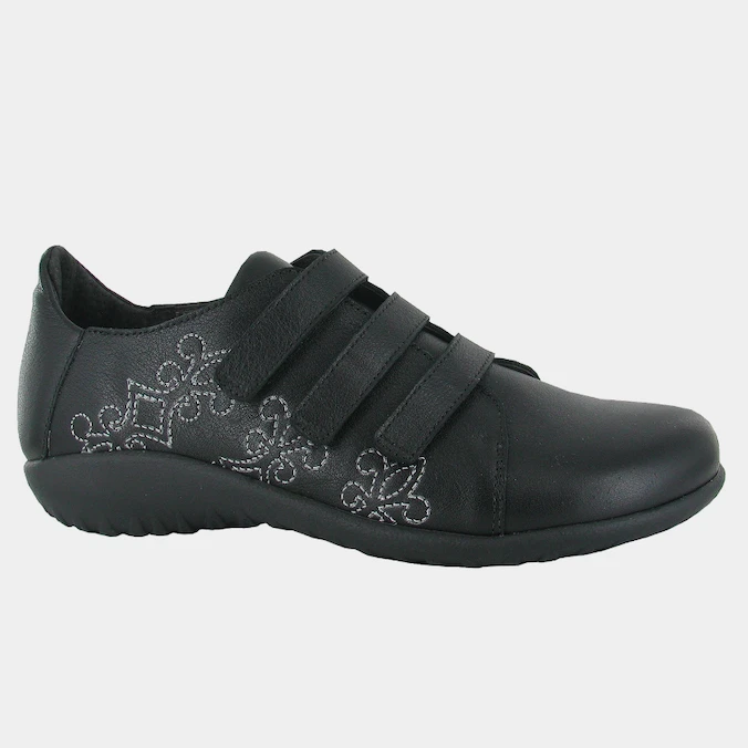 Naot Women’s Mihi Soft Black Leather 3 Naot Women’s Mihi Soft Black Leather