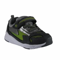 Stride Rite Kid’s Light-Up Cosmic Sneaker Grey/Neon