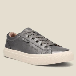 Taos Women’s Plim Soul Lux Sneaker Pewter
