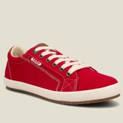 Taos Women’s Star Burst Sneaker Red/Tan
