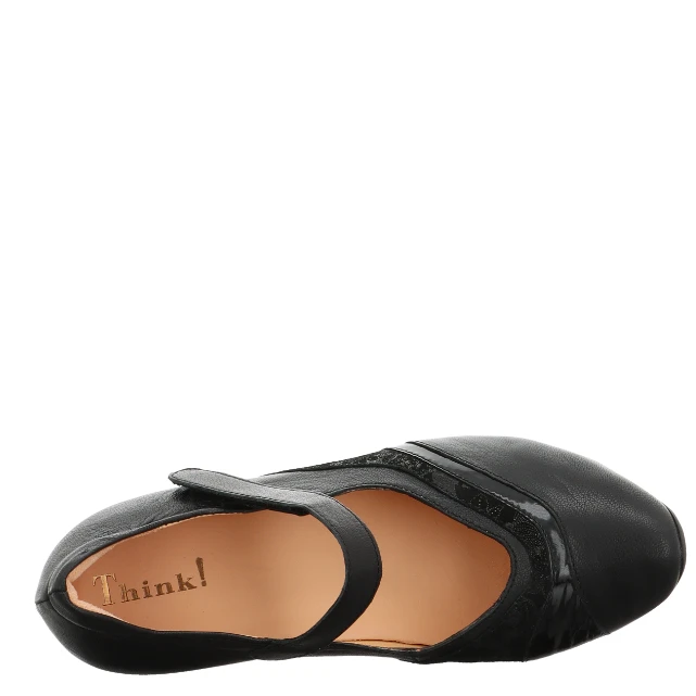 Think! Think Women’s Aida Pump Black/Combi 4 Think! Think Women’s Aida Pump Black/Combi - Image 2